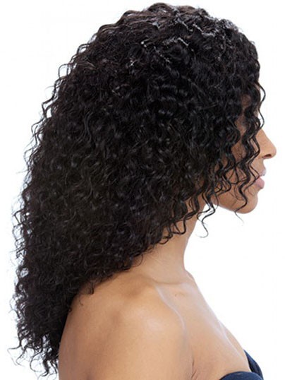 Fashionable Curly Lace Front Synthetic Wig