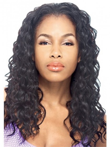 Dazzling Curly Lace Front Synthetic Wig