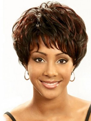 Classic Capless Wavy Synthetic Wig