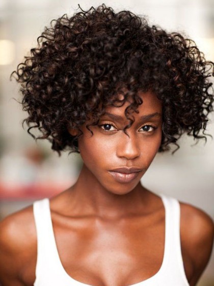 Magnificent Lace Front Synthetic Curly Wig