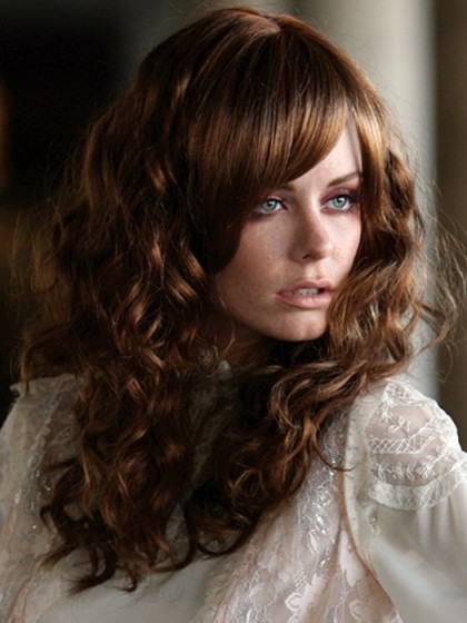 Chic Capless Synthetic Wavy African American Wig