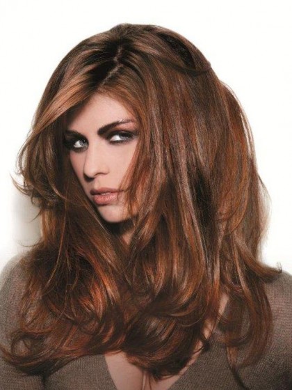 Brilliant Remy Human Hair Wavy Lace Front African American Wig