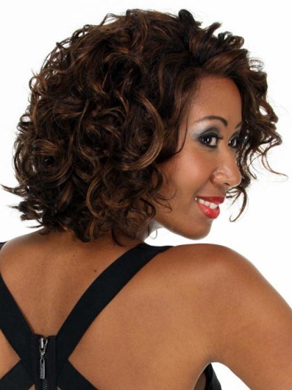 Loose Wavy Synthetic Lace Front African American Wig