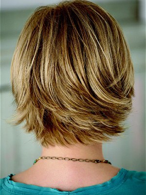 Good Looking Human Hair Layered Bob Wig