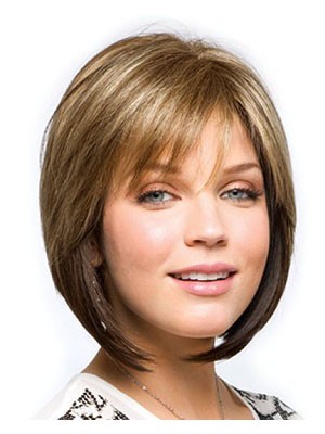 Monofilament Magnificent Human Hair Bob Wig
