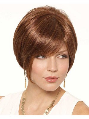 Synthetic Pleasant Monofilament Bob Wig
