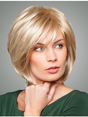 Beautiful Synthetic Capless Straight Bob Wig