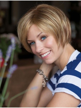 Popular Synthetic Straight Lace Front Bob Wig