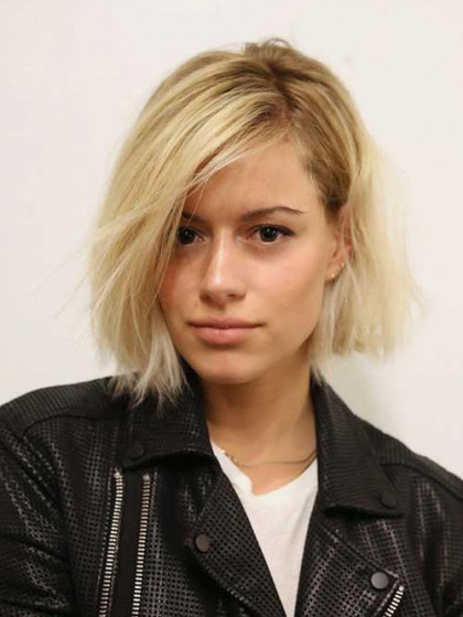 Marvelous Lace Front Straight Remy Human Hair Bob Wig
