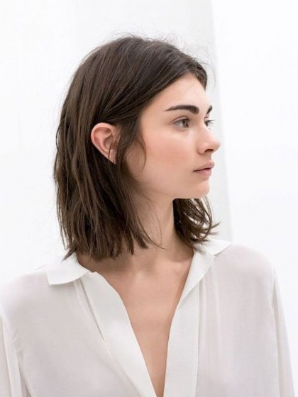Comfortable Lace Front Straight Remy Human Hair Bob Wig