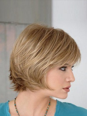 Bob Style Charming Short Straight Wig