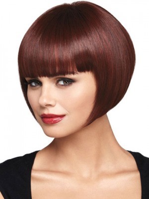 Bob Style Short Synthetic Capless Cut Wig 