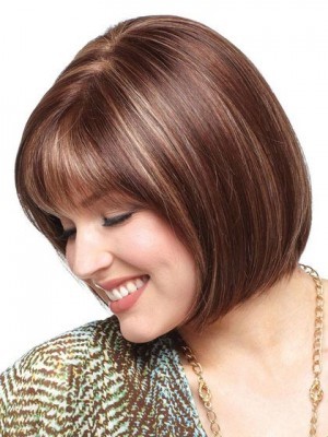 Bob Style 100% Remy Human Hair Full Lace Wig