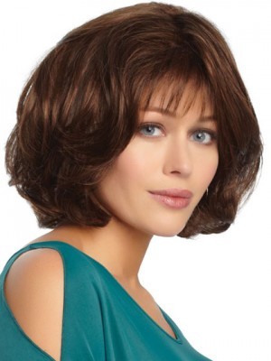 Bob Style Smooth Synthetic Lace Front Wig