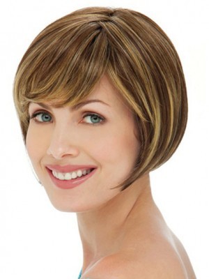 Bob Style Sliky chin length layered Wig