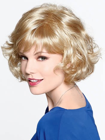 Bob Style Capless Wavy Short Synthetic Wig