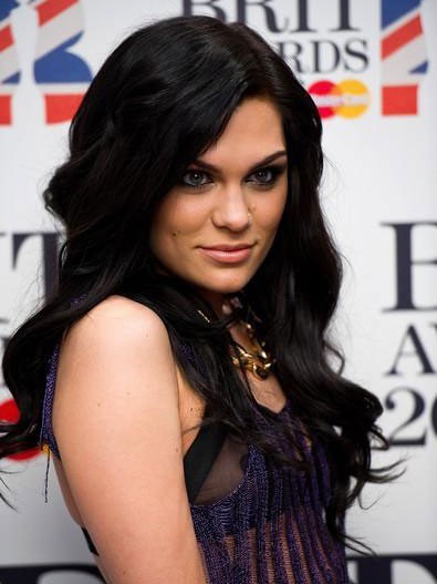 Jessie J Long Wavy Front Lace Celebrity Wig