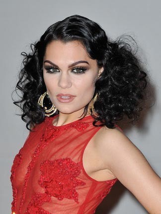 Jessie J Lace Front Long Wavy Celebrity Wig