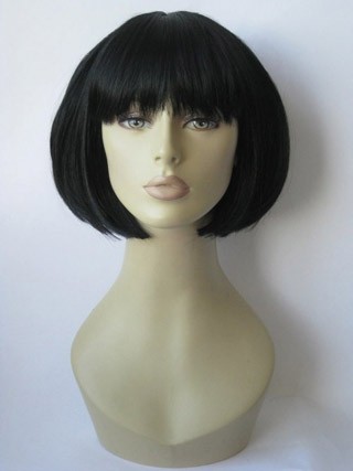 A Jessie J Style Top Quality Black Bob Celebrity Wig