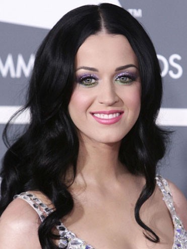 Katy Perry Long Wavy Synthetic Celebrity Wig