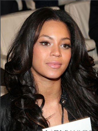 Beyonce Wavy Full Lace 100% Remy Human Hair Celebrity Wig