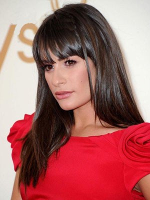 Glamorous Lea Michele Hairstyle Capless Wig