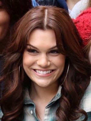 Jessie J High Quality Synthetic Wavy Lace Front Wig