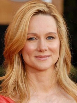 Laura Linney Popular Lace Front Human Hair Straight Wig