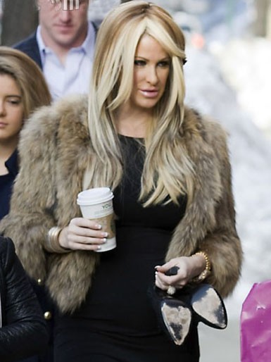 Kim Zolciak Wonderful Straight Lace Front Synthetic Wig
