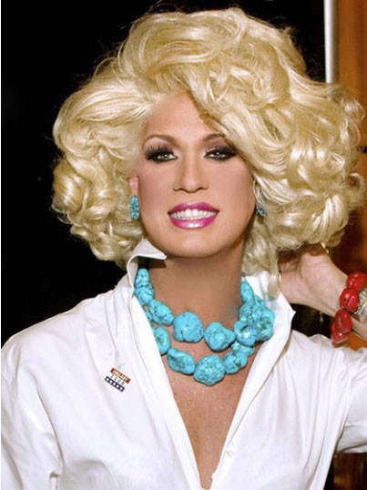 Kim Zolciak Shimmering Wavy Capless Synthetic Wig