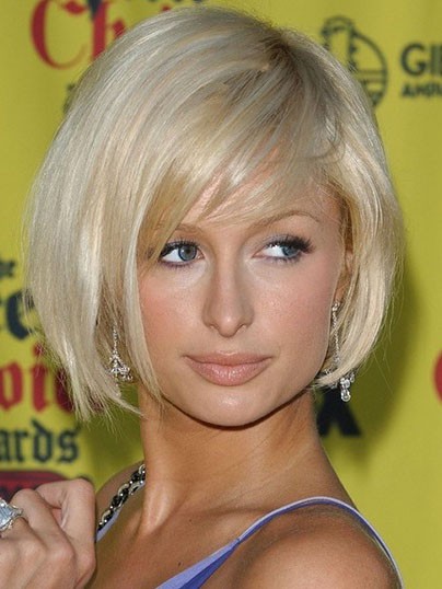 Paris Hilton Pretty Capless Straight Human Hair Wig