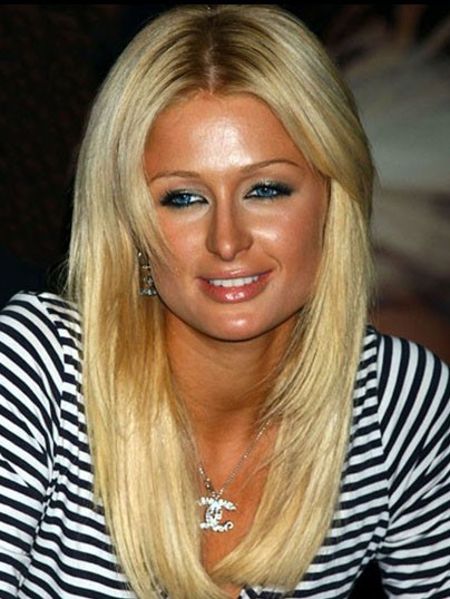 Paris Hilton Most Popular Human Hair Straight Lace Front Wig