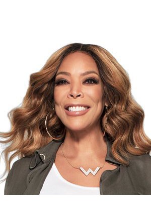 Chic Wendy Williams Wavy Remy Human Hair Lace Front Wig