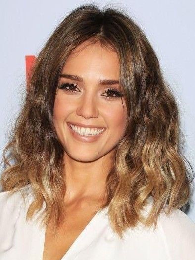 Brilliant Lace Front Synthetic Wavy Wig