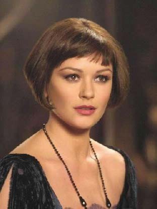 Catherine Zeta Bob Straight Celebrity Wig