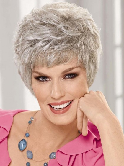 Lightweight Style Gray Wig