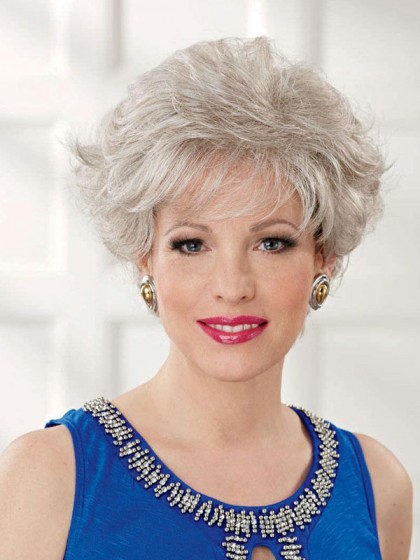 2016 New Style Short Gray Wig