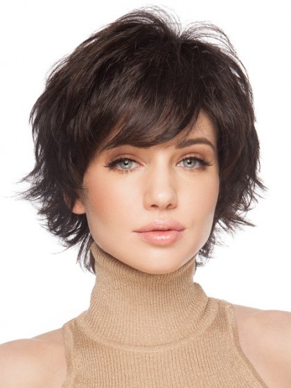 Good Looking Remy Human Hair Straight Capless Wig