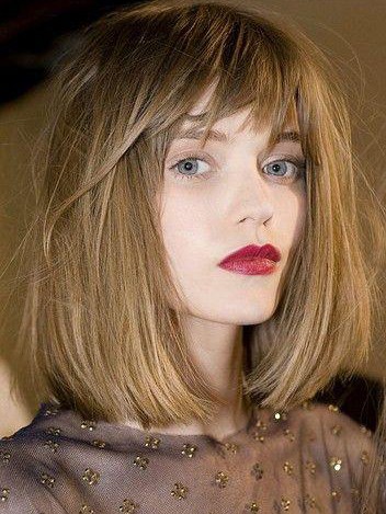 Elegant Remy Human Hair Straight Lace Front Wig
