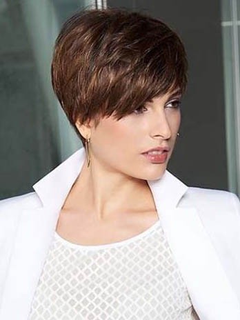 Brilliant Capless Remy Human Hair Straight Wig
