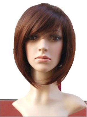 Smooth Capless Straight Remy Human Hair Wig