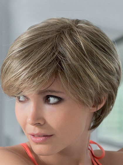 Polished Silk Straight Short Lace Front Human Hair Wig