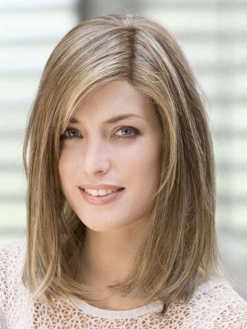 Fashionable Full Lace Silky Straight Trinity Human Hair Wig