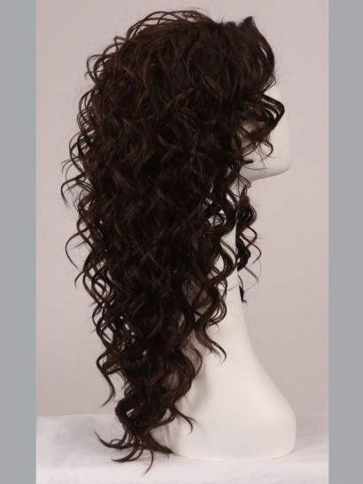 Charming Amazing Lace Front Wavy Remy Human Hair Wig