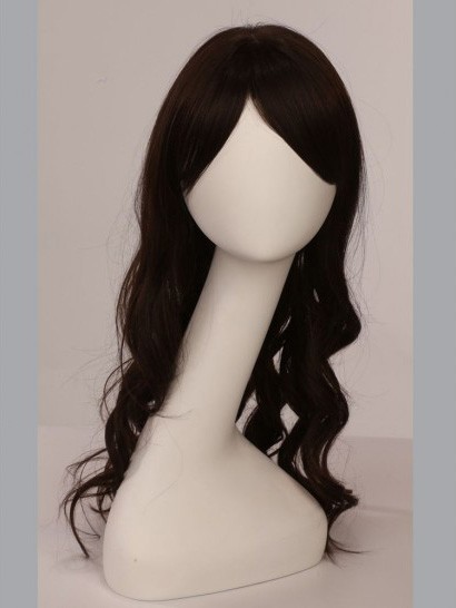 Stunning Capless Wavy Perfect Remy Human Hair Wig