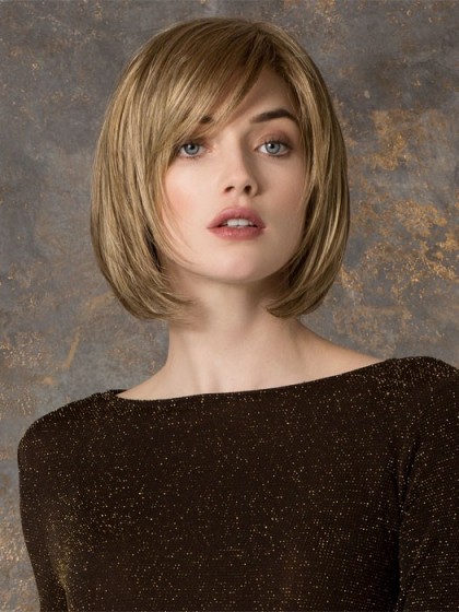 Marvelous Blonde Lace Front Bob Human Hair Wig