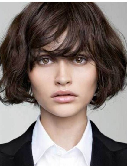 Most Popular Brown Short Remy Human Hair Wig