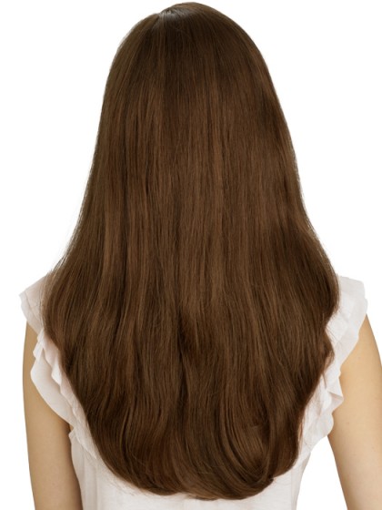 Natural Straight Human Hair Capless Wig