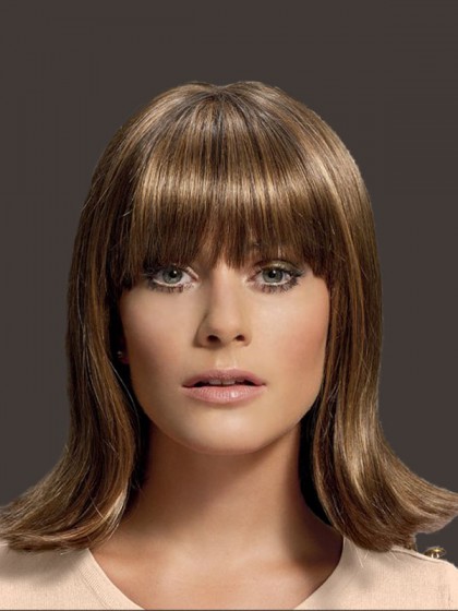 Polished Silky Straight Human Hair Capless Wig