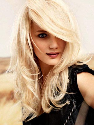 Stupendous Human Hair Wavy Capless Wig